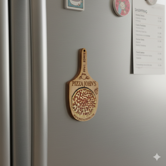 Pizza Peel Ornament / Fridge Magnet