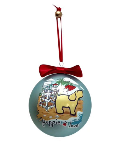 Puppie Love Ornament