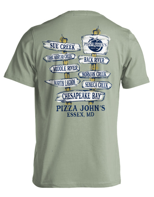 New Olive Green Short Sleeve Tee