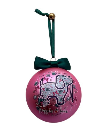 Puppie Love Ornament