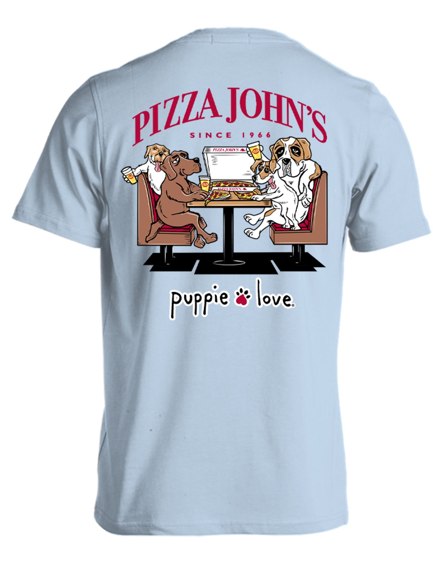 Pizza and Paws Short Sleeve