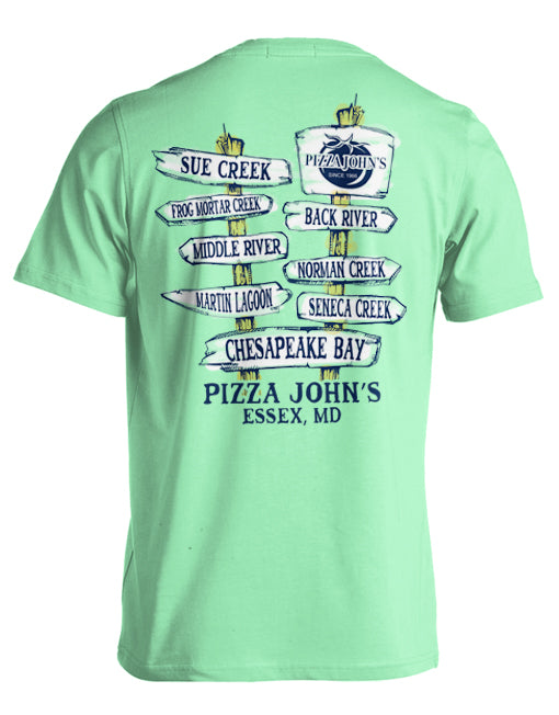 Short Sleeve Summer Collection 2023 CLEARANCE Pizza Johns