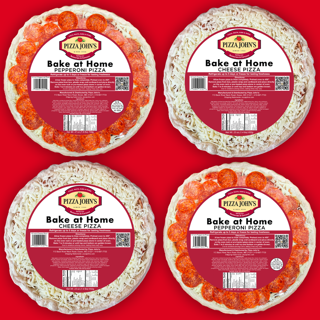 Bake at Home Pizza Pizza Johns